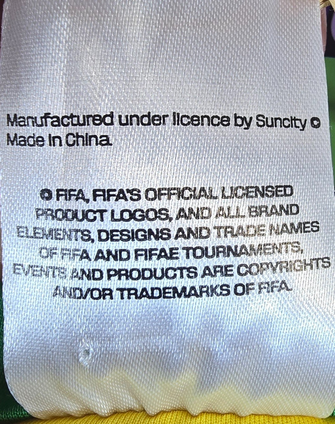 FIFA Australia Socceroos Football Jersey Medium M Yellow Official Licensed NWT