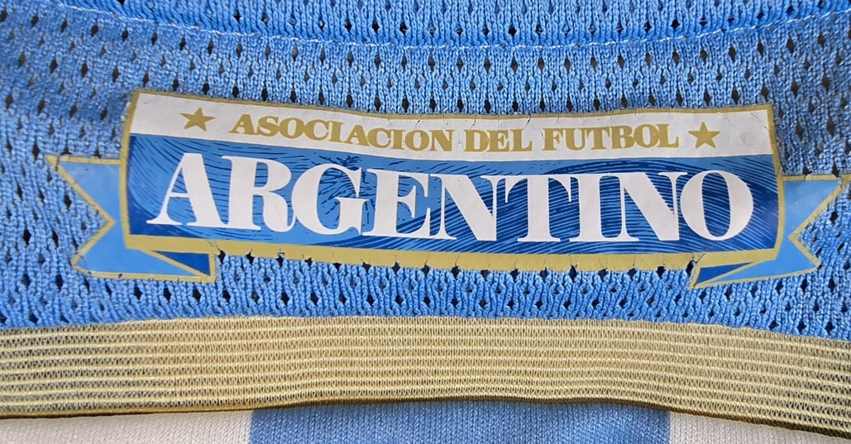 Argentina Adidas Soccer Jersey Medium M AFA Football ClimaCool 2011-13 Home