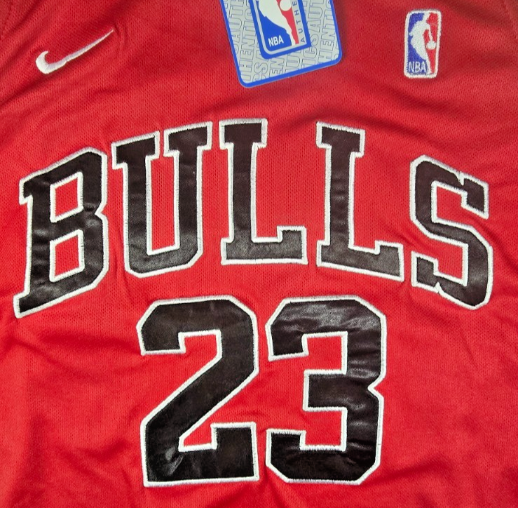 Michael Jordan #23 Chicago Bulls Nike NBA Jersey Red Basketball Mens New Tags