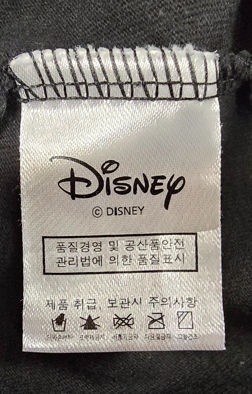 Disney Mickey Mouse T Shirt Mens Medium Black Cotton Graphic Retro Cartoon Tee