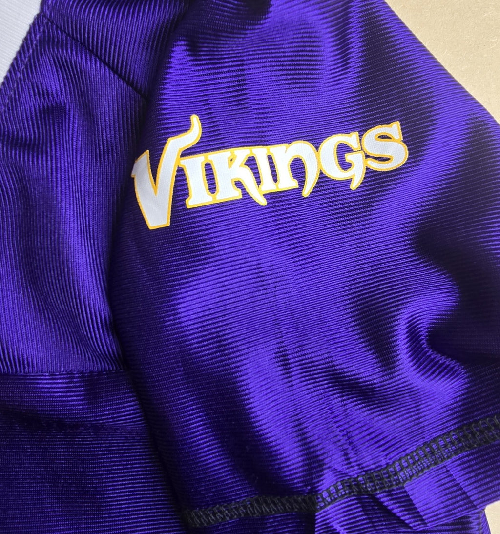 NFL Team Apparel Minnesota Vikings Adrian Peterson #28 Women’s Purple Jersey SzL