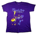 Prince Purple Rain T Shirt Purple Large L Music Rock Pop Singer Motorcycle Tee