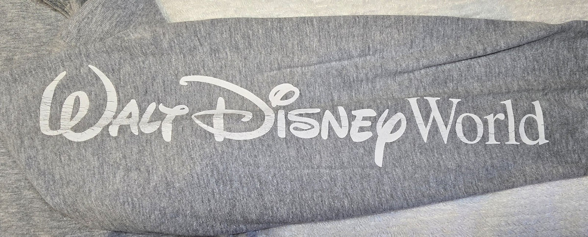 Disney Parks Mickey Mouse Sorcerer T Shirt M Grey Long Sleeve Walt Disney World
