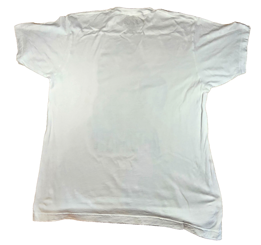 Aaliyah T Shirt XL White Portrait Graphic R&B Hip Hop Music Rap Singer Tee