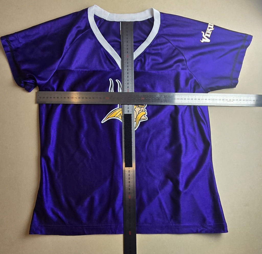 NFL Team Apparel Minnesota Vikings Adrian Peterson #28 Women’s Purple Jersey SzL