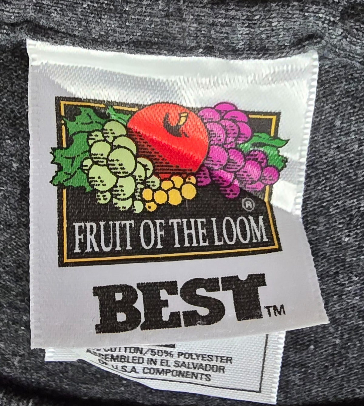 Calgary Canada T Shirt Large L Grey Fruit Of The Loom Embroidered Maple Leaf