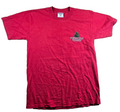 Jerzees Pineapple Willy's T Shirt Small S Red Panama City Beach USA 100% Cotton
