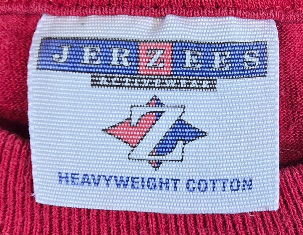 Jerzees Pineapple Willy's T Shirt Small S Red Panama City Beach USA 100% Cotton