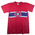 Montreal Canadiens T Shirt Medium M Red NHL Hockey Bulletin Cotton Canada Tee