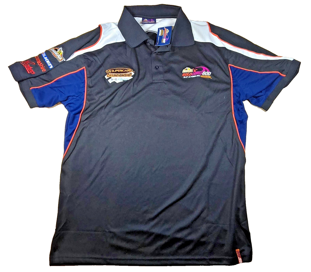 2012 V8 Supercars Gold Coast 600 Official Event Polo Shirt Motorsport Size 2XL