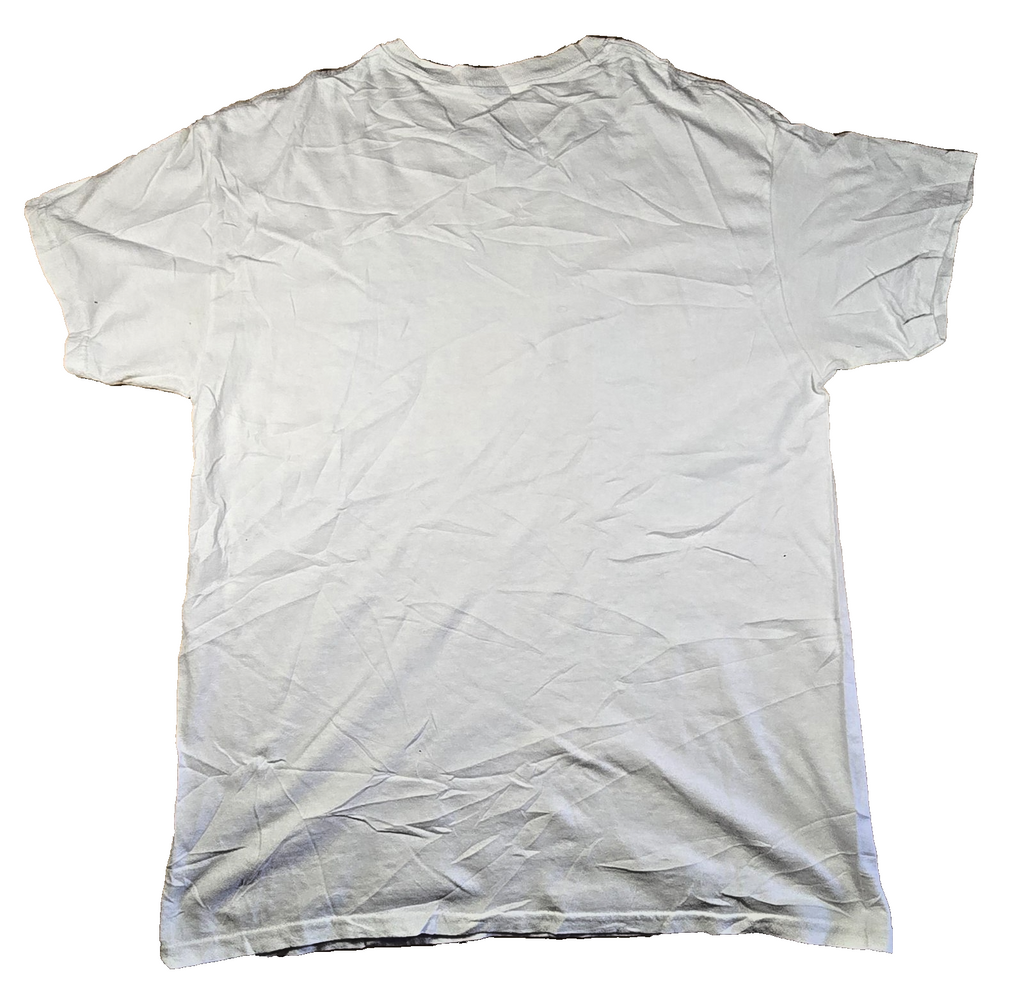 Britney Spears T Shirt Medium M White Portrait Butterflies Pop Music Singer Tee