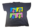 Notorious BIG Biggie Smalls T Shirt Black Hip Hop Rap Pop Art Crown Graphic Med.