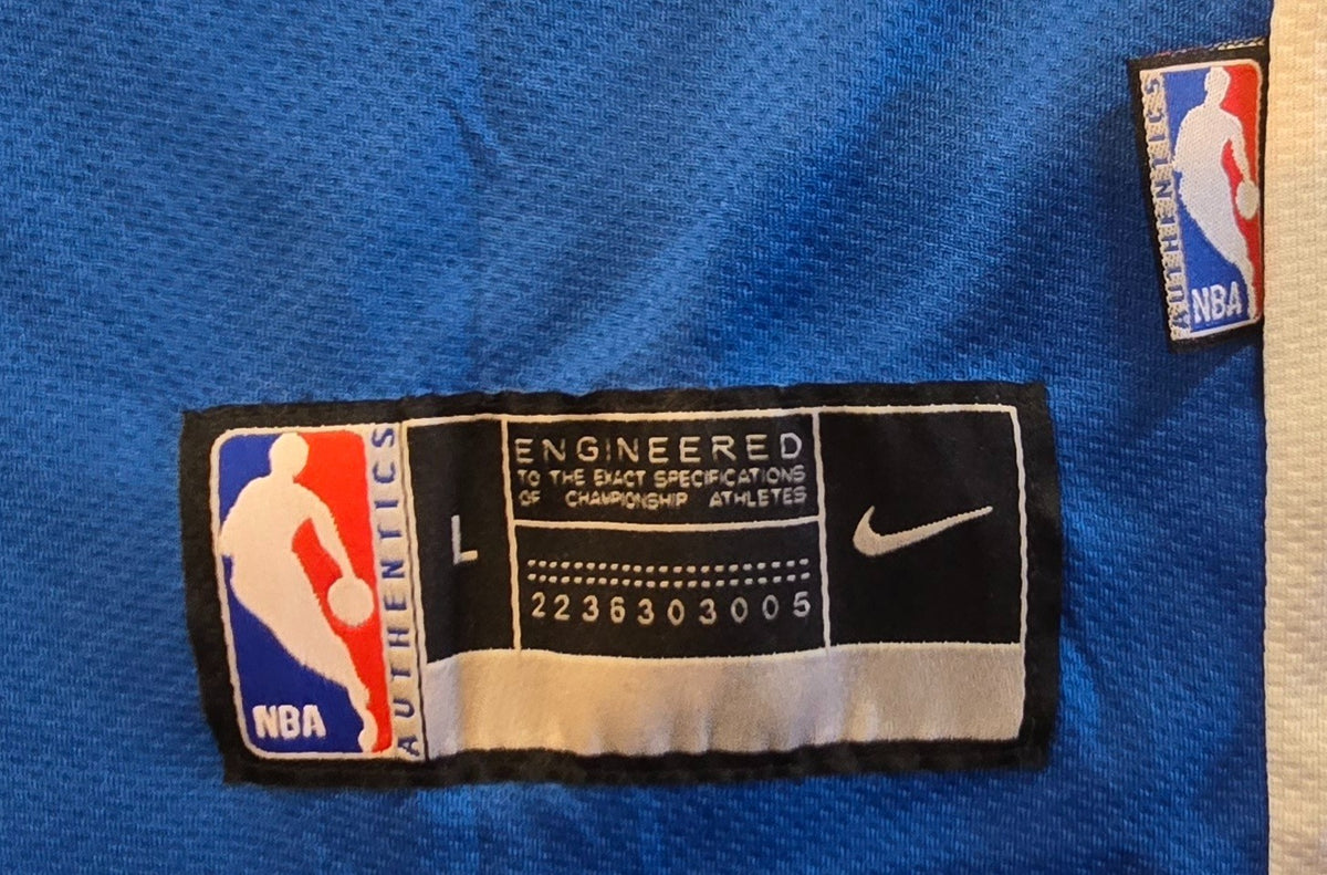 Stephen Curry #30 Golden State Warriors Nike NBA Jersey Mens Large Blue Basketba