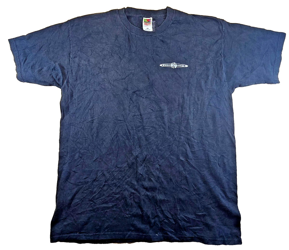 Morty Beach T Shirt XL Black Fruit Of The Loom Heavy Cotton Sand Volleyball Tee