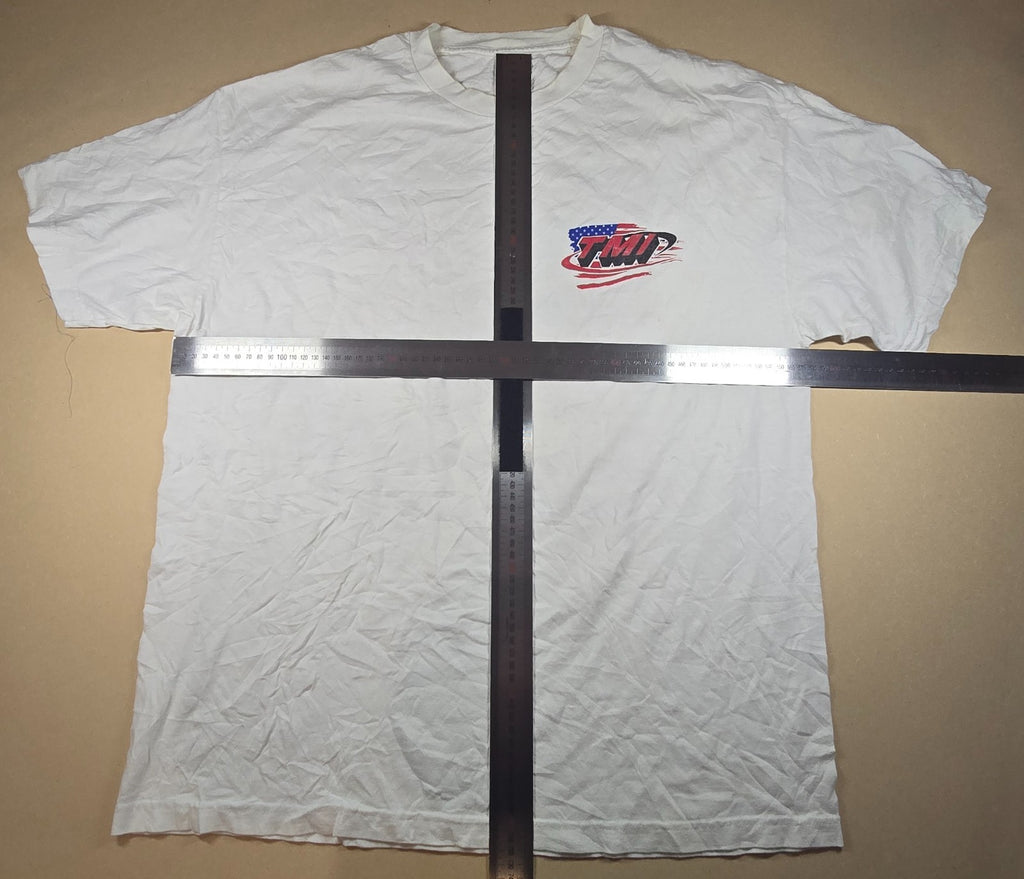 TMP Performance Interiors T Shirt White Classic Cars Hot Rod USA Graphic Tee