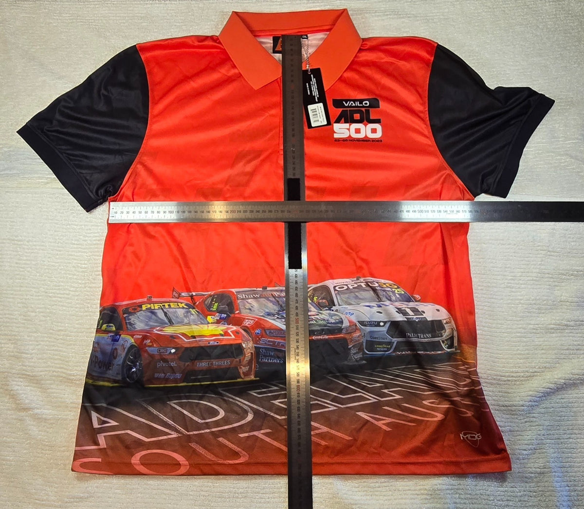 VAILO Adelaide 500 2023 Supercars Polo Shirt Men 2XL Official Motorsport NWT