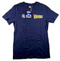 Back To The Future T Shirt Small Black NWT DeLorean Flux Capacitor Movie Tee