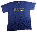 Steve & Barry's Chillin With My Peeps T Shirt Medium M Navy Funny Chicks Tee
