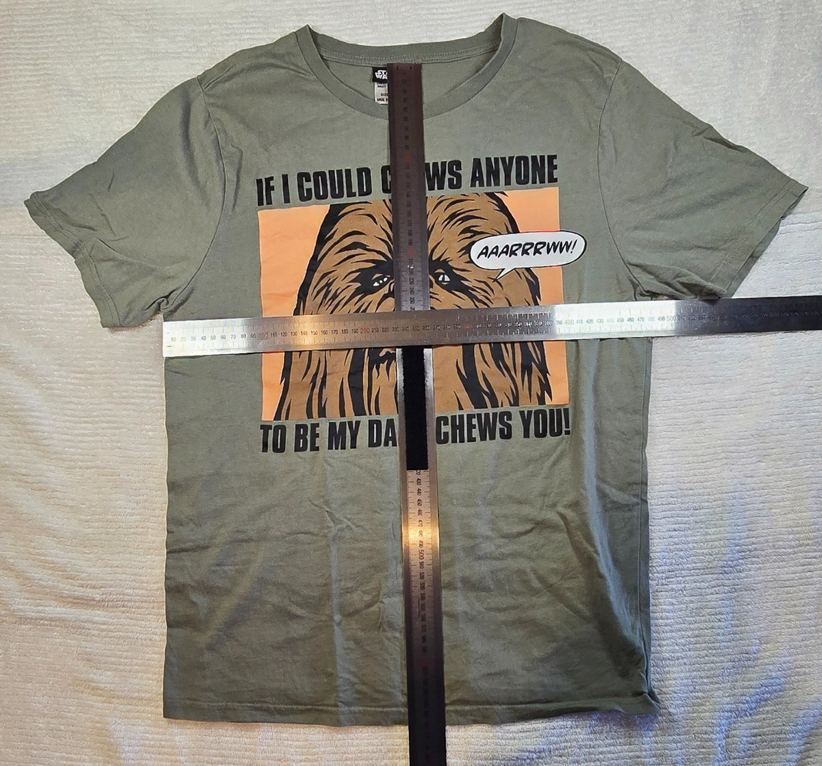 Star Wars Chewbacca Chewie T Shirt Mens Medium M Graphic Tee Disney
