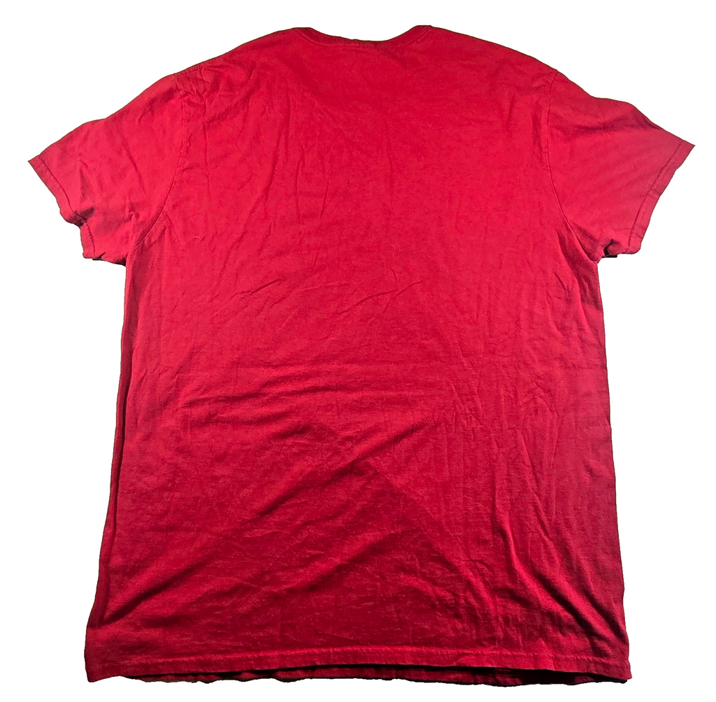 USA American Tradition T Shirt XL Red Spirit Of America Pickup Truck Eagle Tee