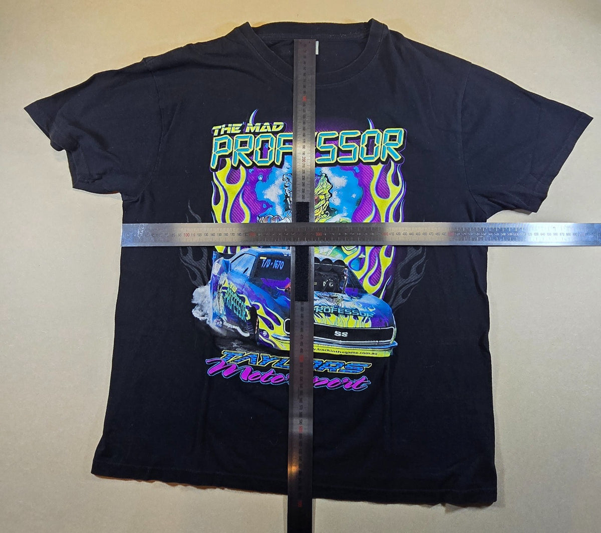 Rob Taylor Mad Professor 1670 Top Doorslammer T Shirt Large Drag Racing Tee