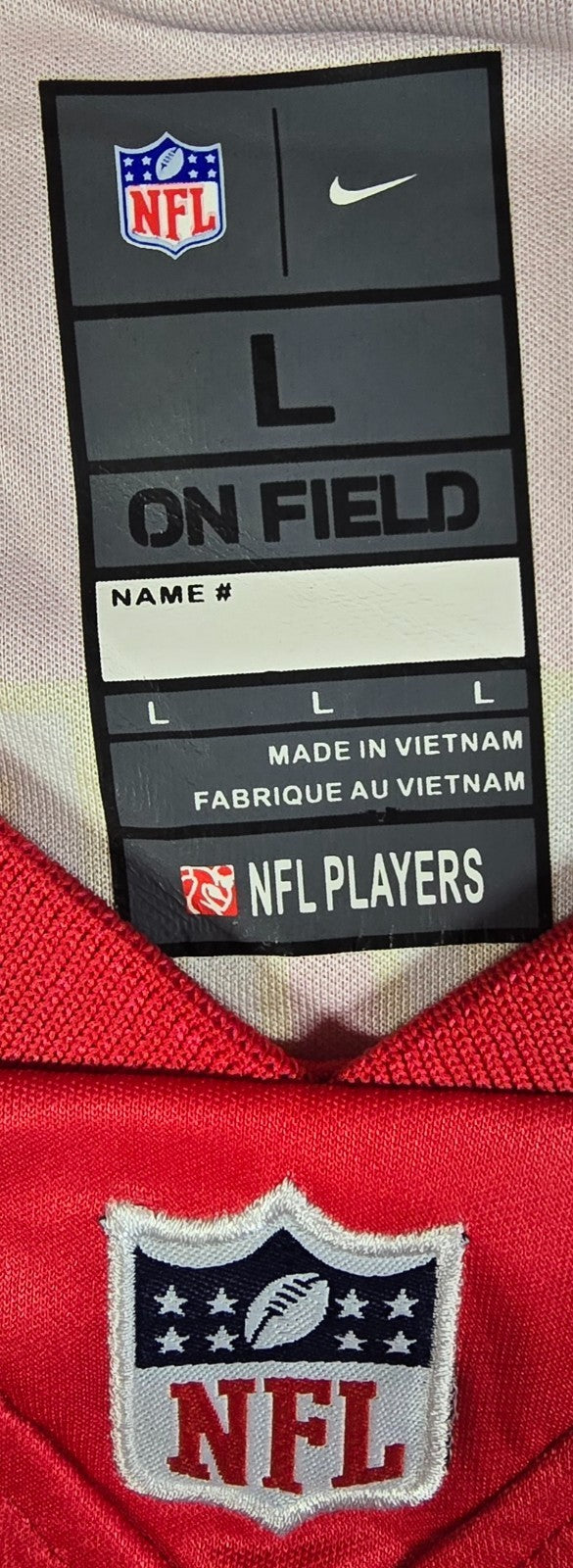 Kansas City Chiefs Swift #87 Nike NFL Jersey Mens Large L New With Tags