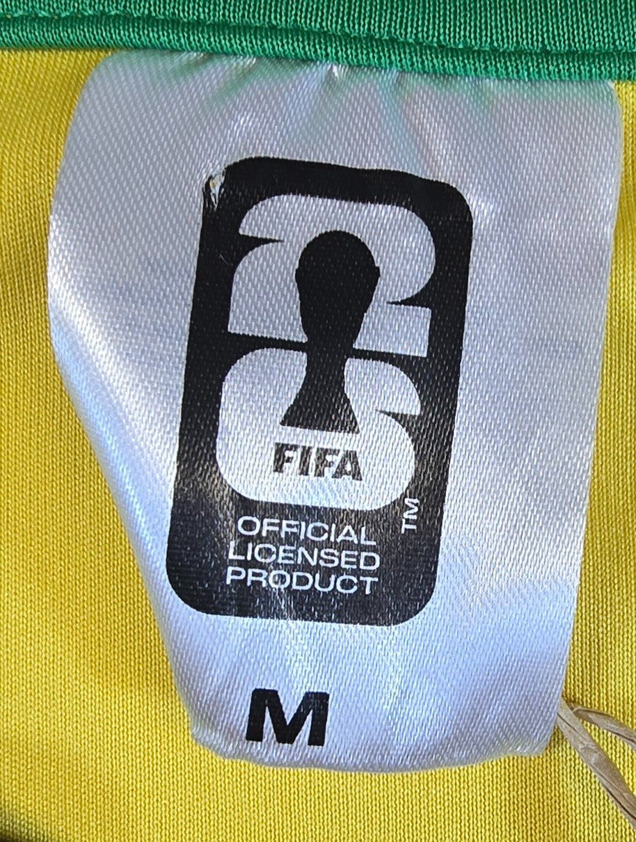 FIFA Australia Socceroos Football Jersey Medium M Yellow Official Licensed NWT