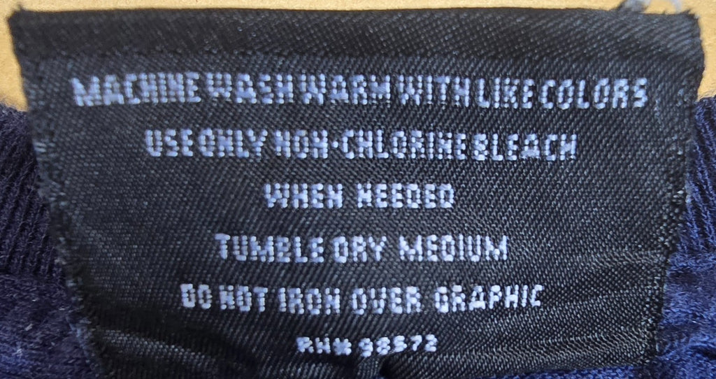 Steve & Barry's Chillin With My Peeps T Shirt Medium M Navy Funny Chicks Tee