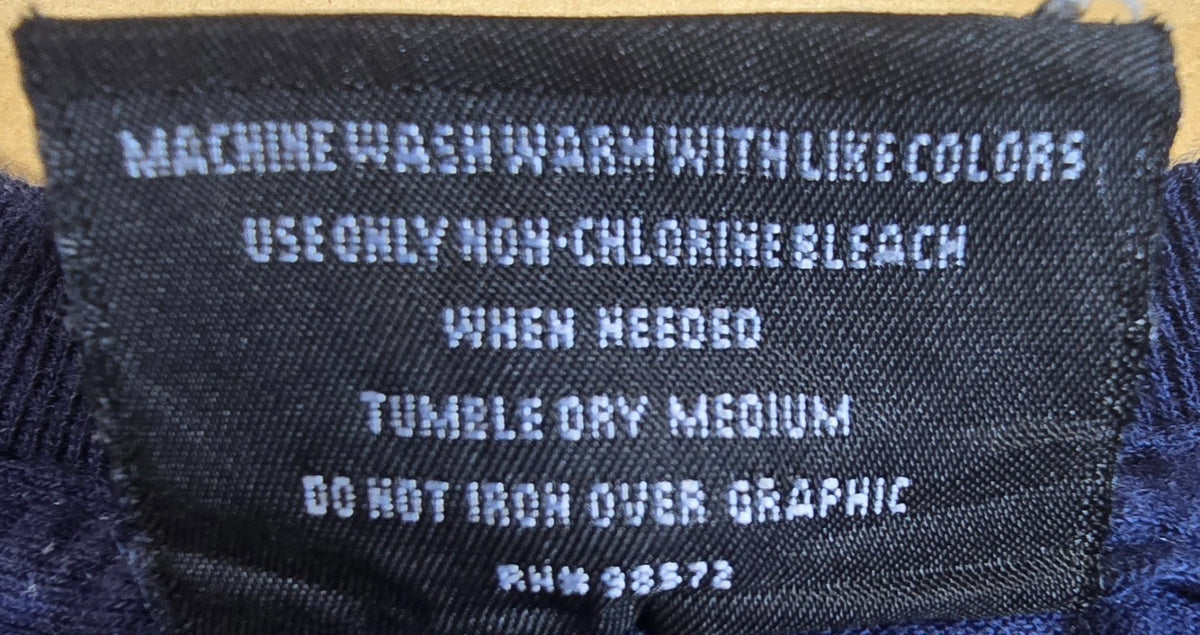 Steve & Barry's Chillin With My Peeps T Shirt Medium M Navy Funny Chicks Tee