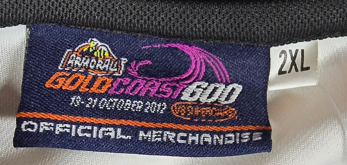 2012 V8 Supercars Gold Coast 600 Official Event Polo Shirt Motorsport Size 2XL