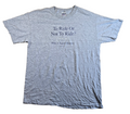 Horse Riding T Shirt Medium Grey Gildan To Ride Or Not To Ride Equestrian Tee M