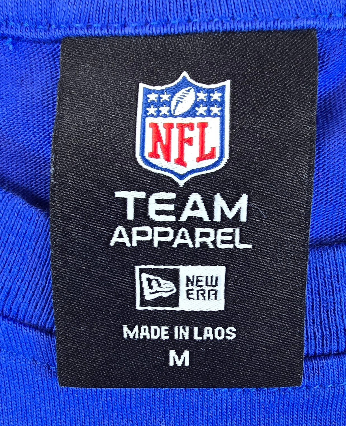 Los Angeles Rams T Shirt Medium M Blue NFL New Era Team Apparel Graphic Tee