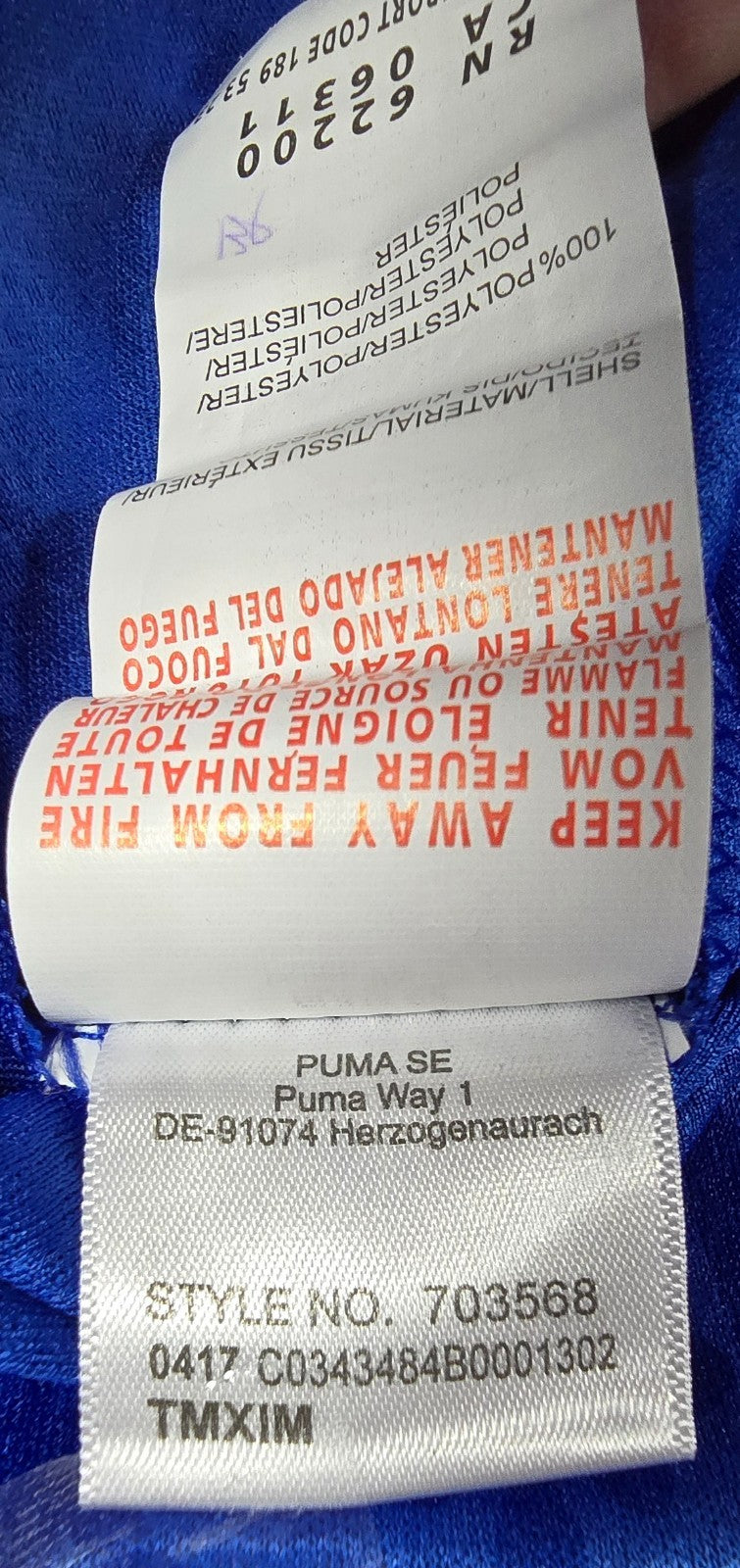 Puma Italy Italia Football Jersey Lorena 88 UEFA Euro 2020 Champions Womens XL