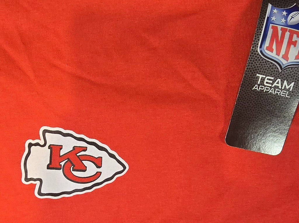 Kansas City Chiefs NFL T Shirt Mens Red Football Tee Team Apparel New Tags 2XL