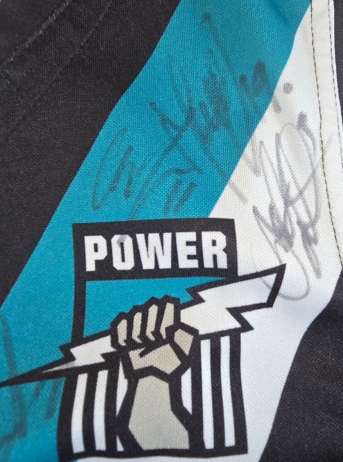 Port Adelaide Power Signed AFL Jersey XS ISC Onfield Team Guernsey Autographed