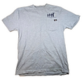 Dickies T Shirt Small Grey Workwear Pocket Tee Short Sleeve Work Casual Logo Shi