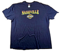 Harley Davidson Nashville T Shirt 2XL Black Boswell's Tennessee Guitar Tee