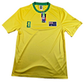 FIFA Australia Socceroos Football Jersey Medium M Yellow Official Licensed NWT