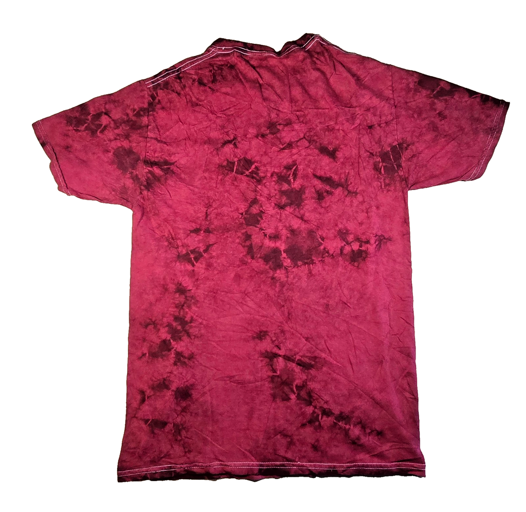 Coca Cola Classic T Shirt Small S Red Tie Dye 100% Cotton Coke Logo Retro Tee