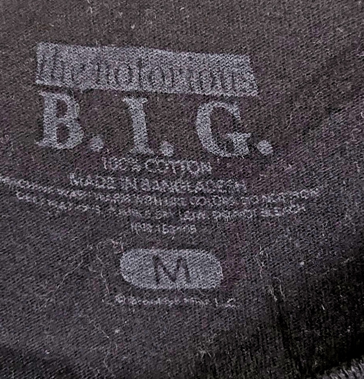 Notorious BIG Biggie Smalls T Shirt Black Hip Hop Rap Pop Art Crown Graphic Med.