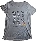 Grey Disney Mickey Mouse Tshirt  Size XXL. Cotton Blend. Short Sleeve