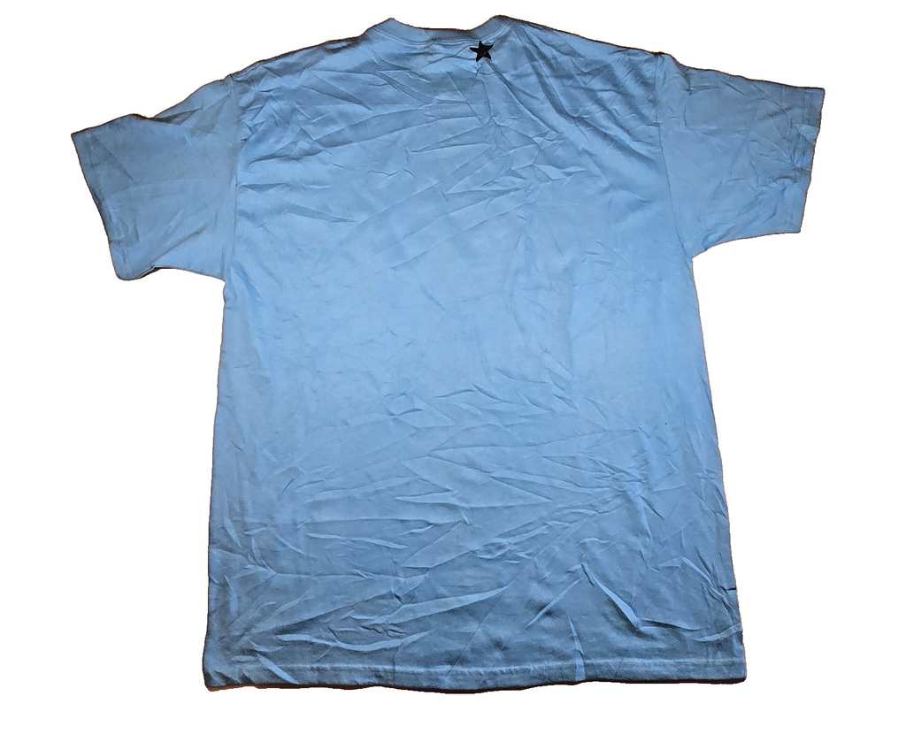 Florida Sea Turtle T Shirt Large L Blue Tropical Ocean Marine Graphic Cotton Tee