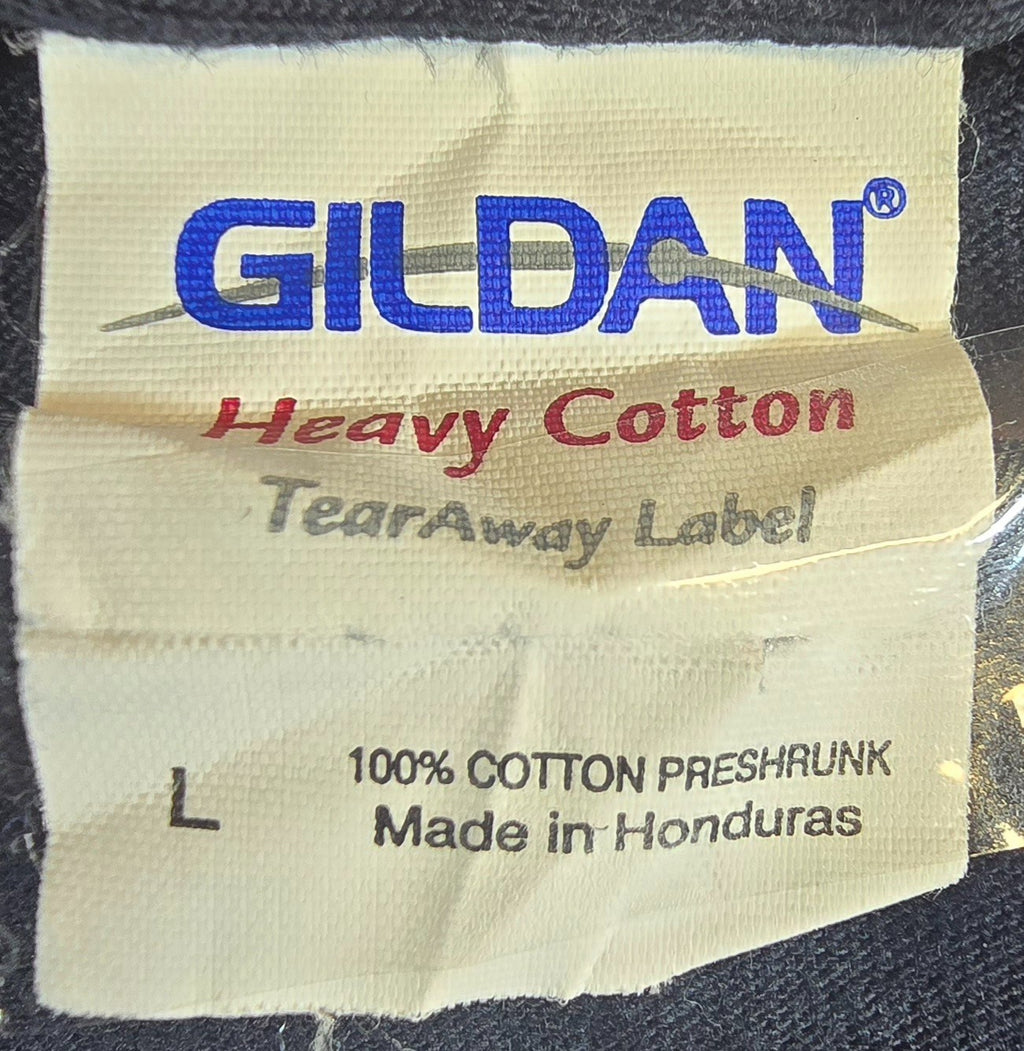 Gildan Pirate Skeleton T Shirt Large L Black Hilton Head Island SC Graphic Tee