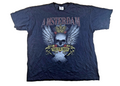 Amsterdam T Shirt XL Black Fox Originals Skull Wings Crown Forever Proud Tee