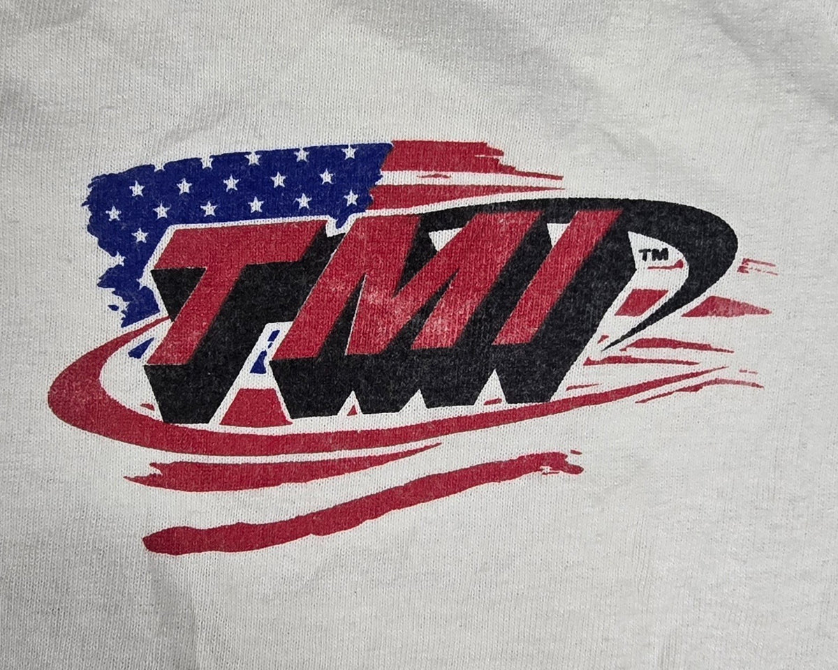 TMP Performance Interiors T Shirt White Classic Cars Hot Rod USA Graphic Tee