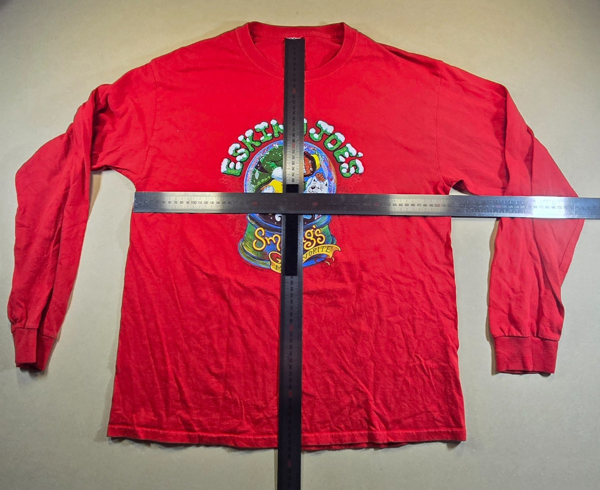Elf Movie Christmas T Shirt Red Long Sleeve Buddy The Elf Esquimo Joe's 54x69cm