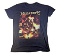 Megadeth Band T Shirt Black Heavy Metal Thrash Rock Graphic Tee Approx Small