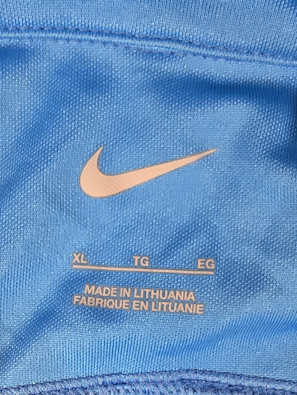 Nike Adelaide Strikers Blue  Cricket Tee Men's XL Polyester Short Sleeve
