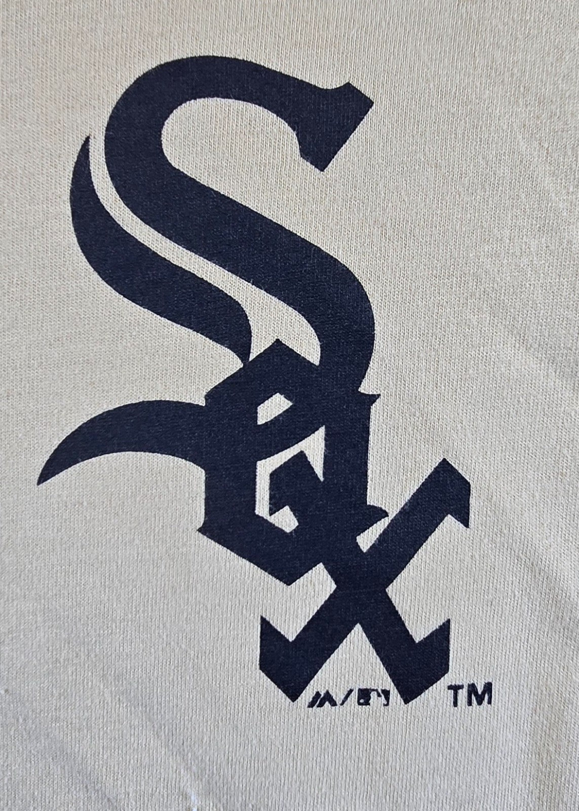 Chicago White Sox T Shirt Small S Majestic MLB Camo Logo Baseball Tee