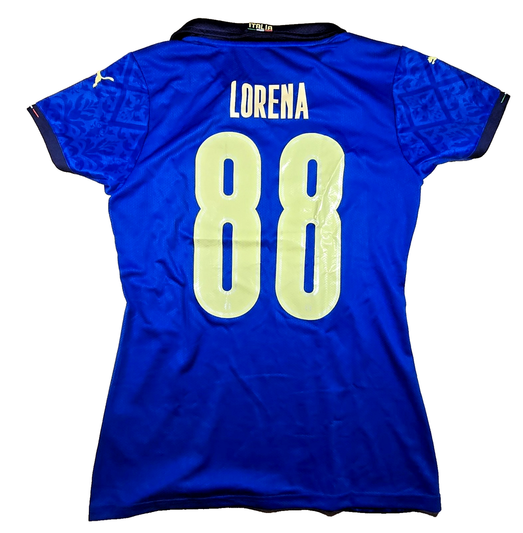 Puma Italy Italia Football Jersey Lorena 88 UEFA Euro 2020 Champions Womens XL